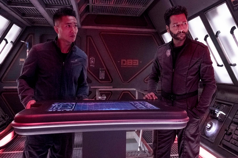 Just a couple of space cowboys.